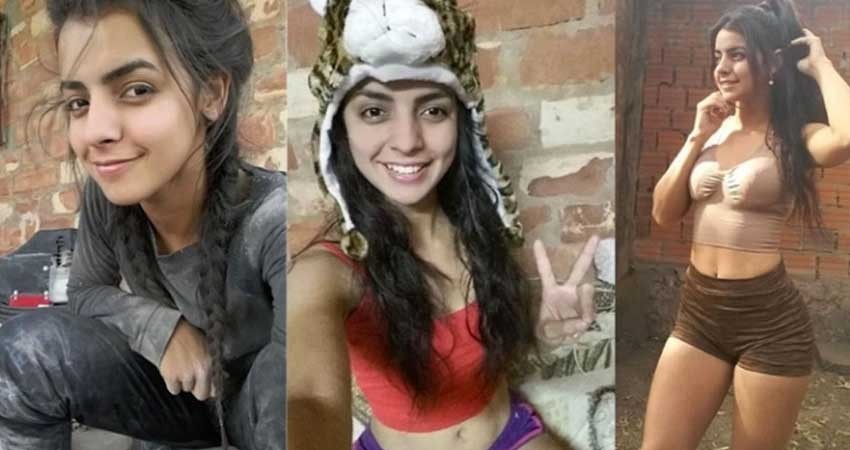 Es la albañil más sexy y arrasa en redes sociales por su actitud