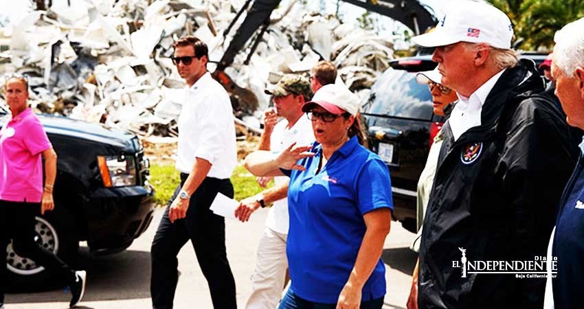Tras visita a Florida, Trump se compromete a ayudar