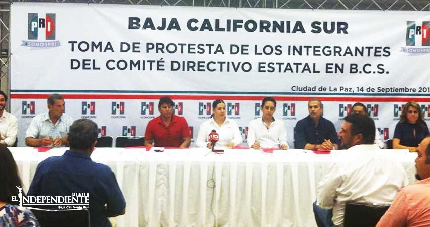 Toman protesta nuevas autoridades del PRI a nivel estatal