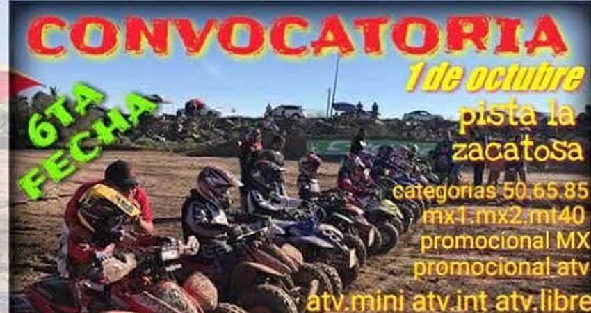 Se correrá la 6ta. fecha del campeonato de motocross