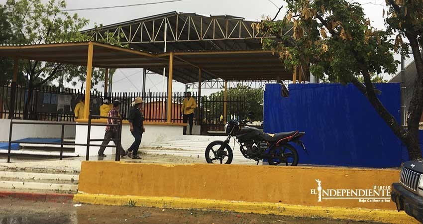 Mal uso de los albergues provoca daños en las escuelas