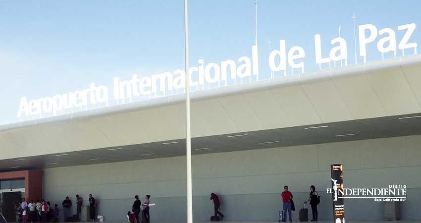 Ha incrementado 24% la actividad aeroportuaria de La Paz en 2 años