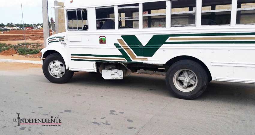 Unidades de transporte público siguen protagonizando choques con pasaje a bordo