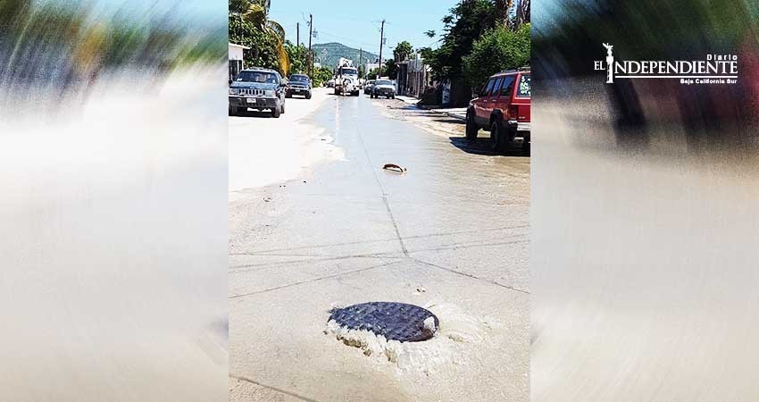 Sigue el problema de fugas de aguas negras, denuncian colonos de El Zacatal