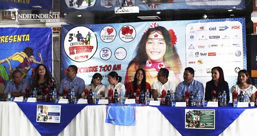 Presentan la carrera Súper Héroe de Corazón 2017