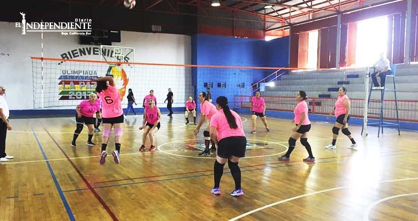 Actividad en la Liga Municipal IMSS de Voleibol