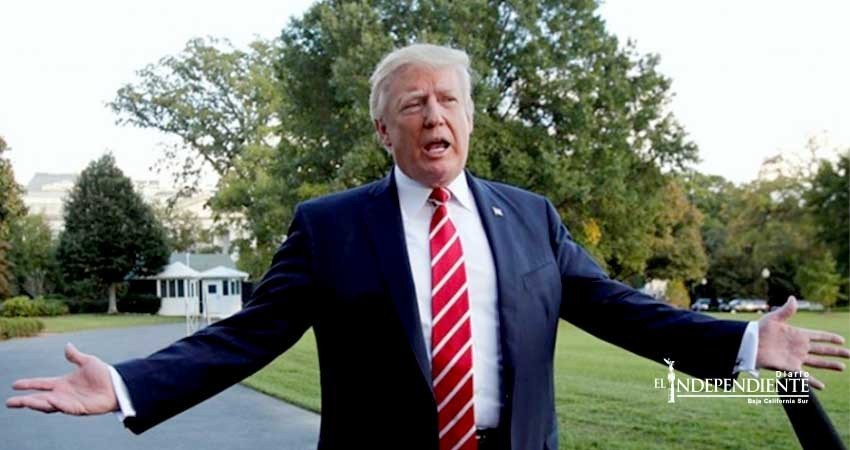 Una construcción completa del muro, Trump pide al Congreso