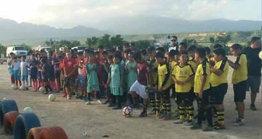 Inauguran los Torneos de futbol en la Zona Norte de Los Cabos