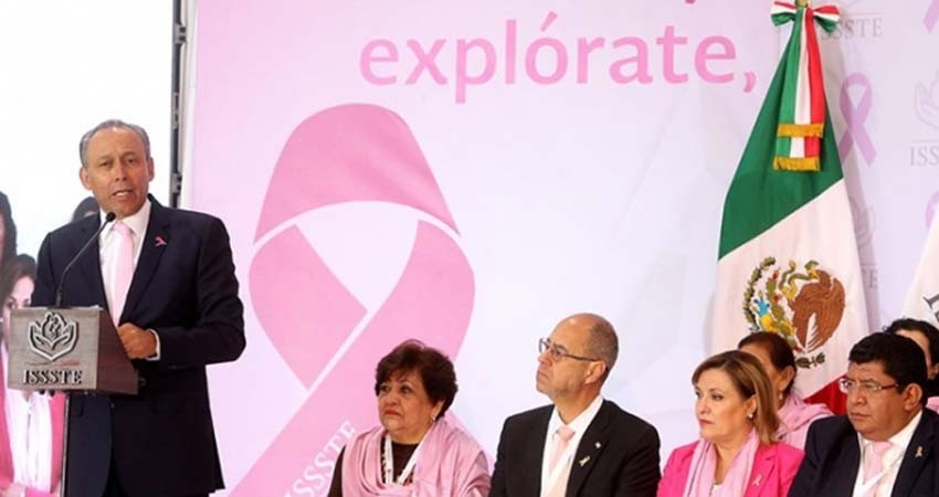 Presume ISSSTE menor tasa de mortalidad en cáncer de mama