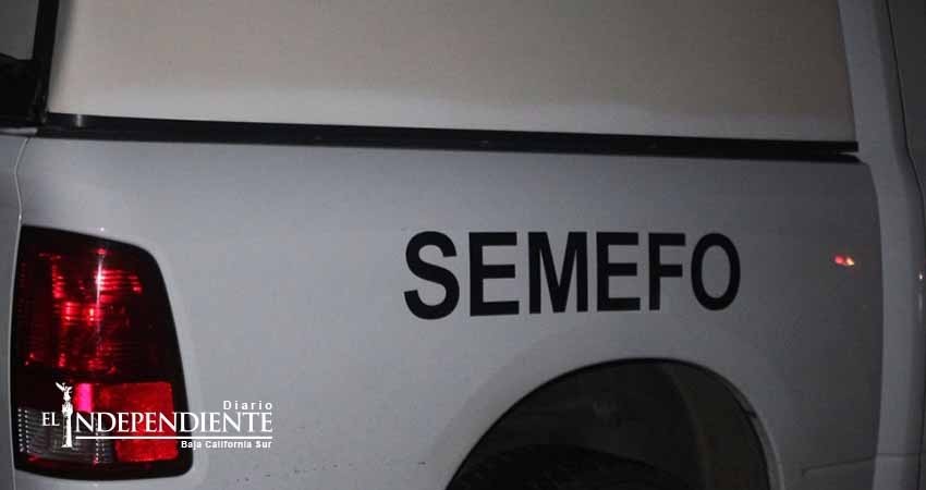 Una persona sin vida en la colonia Aguajitos