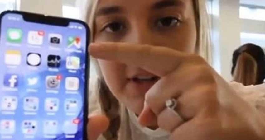 Se le ocurre grabar el iPhone X y Apple despide a su papá