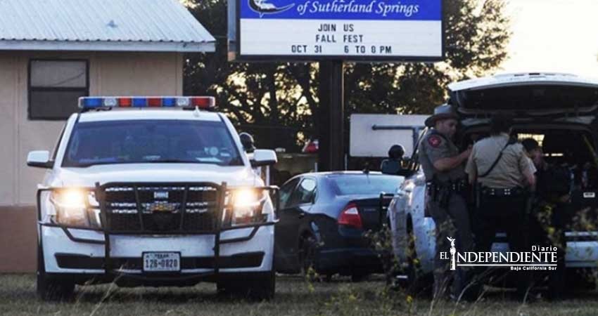 Peña Nieto lamenta tiroteo en iglesia de Texas