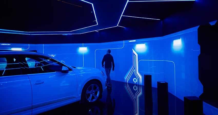 'The e-tron room', con la tecnología de Audi, llega a Madrid
