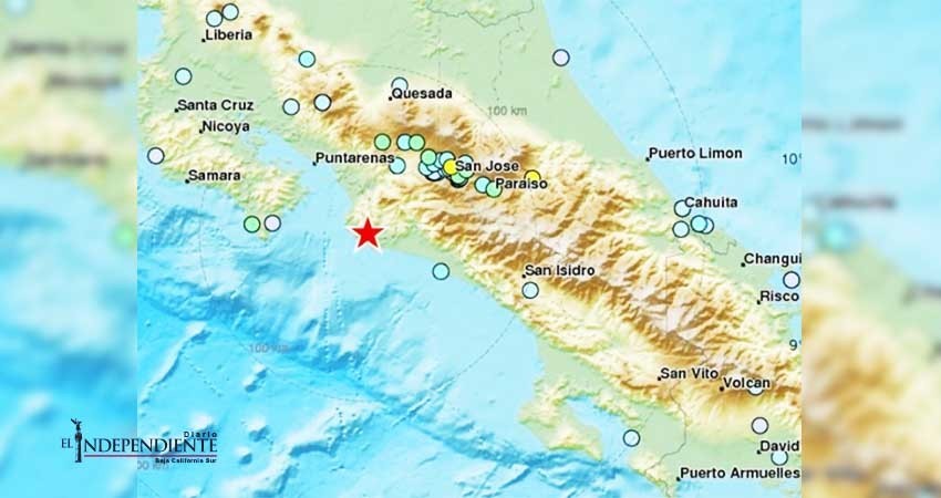 Ahora tiembla en Costa Rica; se registra sismo de 6.5 grados