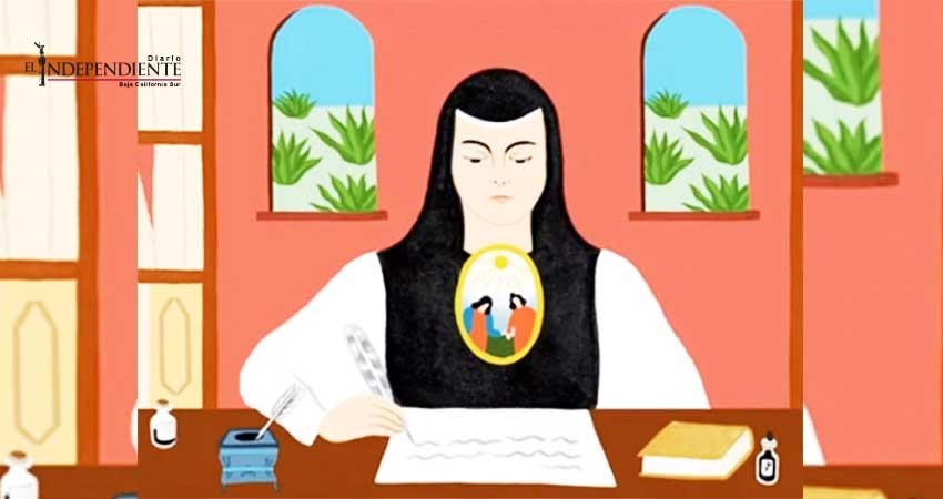 Dedica Google su doodle a Sor Juana Inés de la Cruz