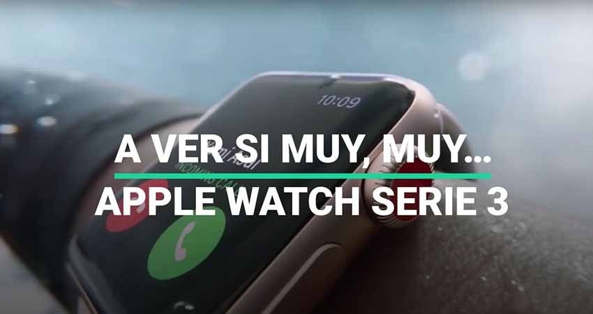 Pusimos a nadar al nuevo reloj de Apple, el Watch Serie 3