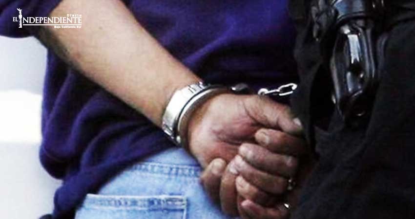 Fue detenido por el delito de Robo