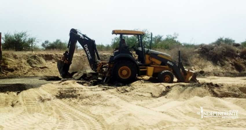 Sanciona Profepa a empresa que depositó asfalto en arroyo salto seco en CSL