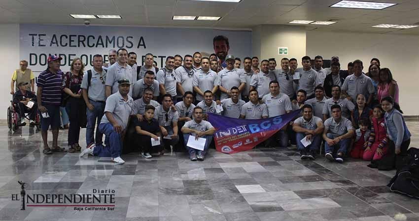 Viajó la delegación de BCS a Los Juegos Nacionales