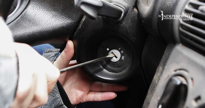 Reporta BCS disminución en la incidencia de robo a vehículo