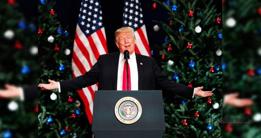 Trump dona su sueldo para lucha contra opiáceos