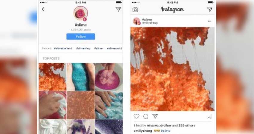 Instagram ya permite a sus usuarios seguir 'hashtags'