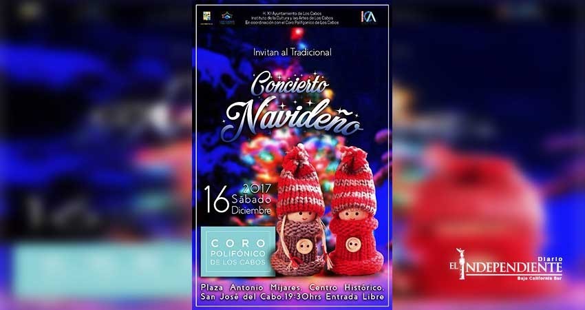 Coro Polifónico de Los Cabos cerrará el año con su concierto navideño