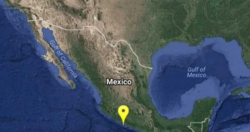 Reportan Sismo de 5.0 grados al Suroeste de Petatlán, Guerrero