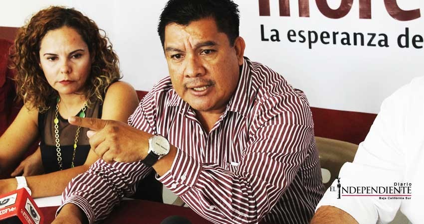 Seguirá “sin voz” Morena BCS hasta que se repartan candidaturas