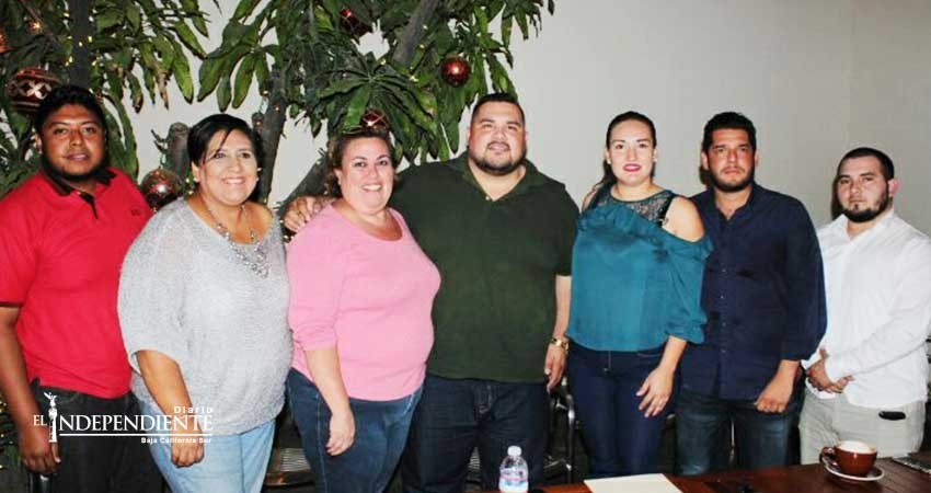 Militantes del PRI se pronuncian a favor de coalición con PVEM y NA en Los Cabos