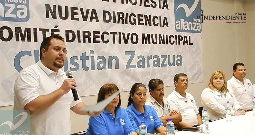 No habrá coalición con PRI y PVEM en Los Cabos: Panal
