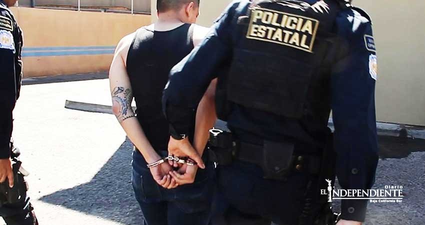 Fue aprehendido por el delito de robo