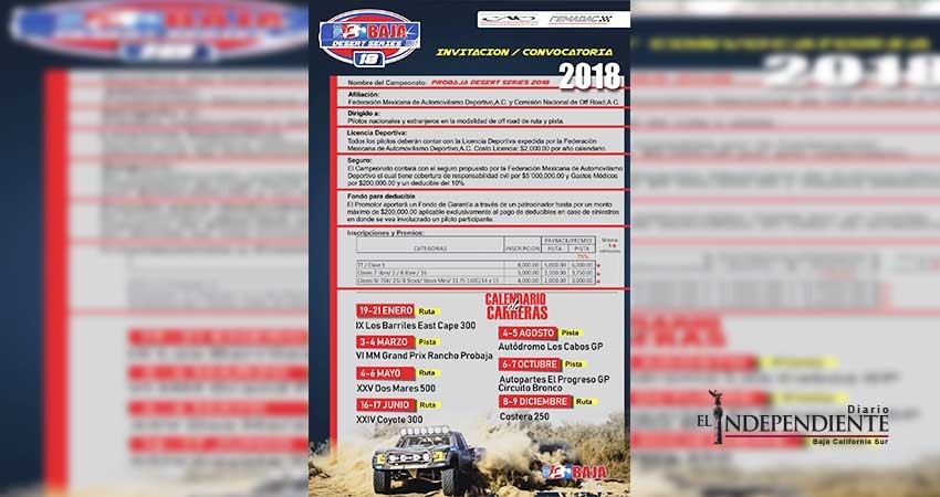 Probaja presenta su Campeonato Anual de Carreras