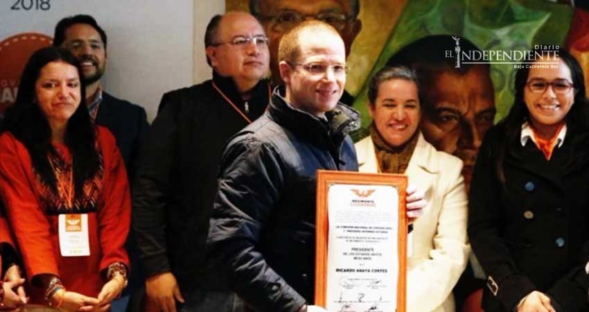 Anaya rinde protesta en MC