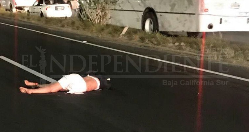 Tragedia en CSL; muere mujer al ser atropellada