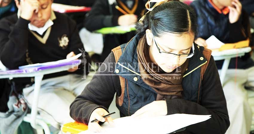 Al fondo de la tabla alumnos de secundaria de BCS evaluados en matemáticas y comunicación