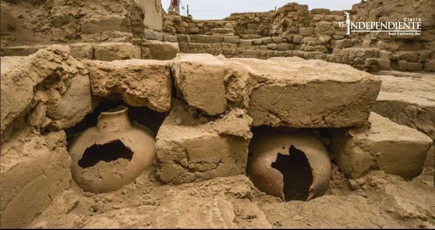 Hallan antigua tumba con rudimentario sistema antiladrones