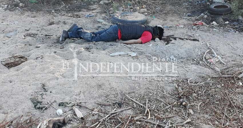 Localizan una persona sin vida en el Libramiento Oceguera en La Paz