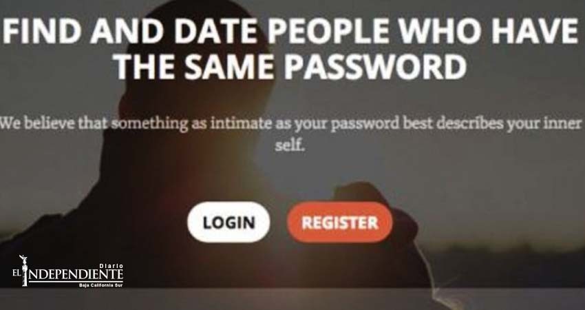 Esta app de citas une a personas con la misma contraseña