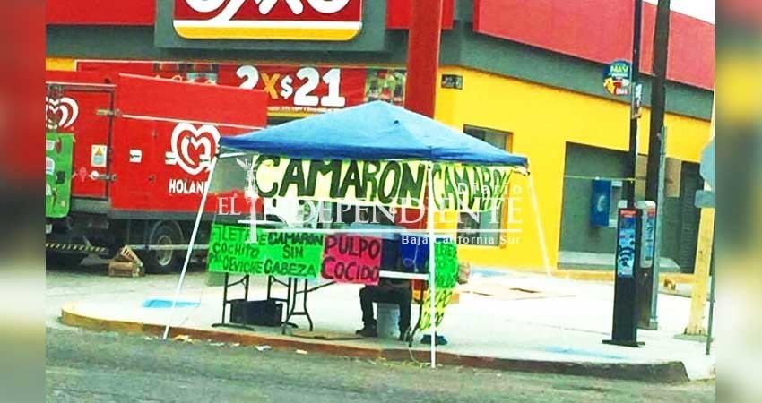 Coepris pide a municipios no otorgar permisos de venta de pescados y mariscos en puestos semifijos