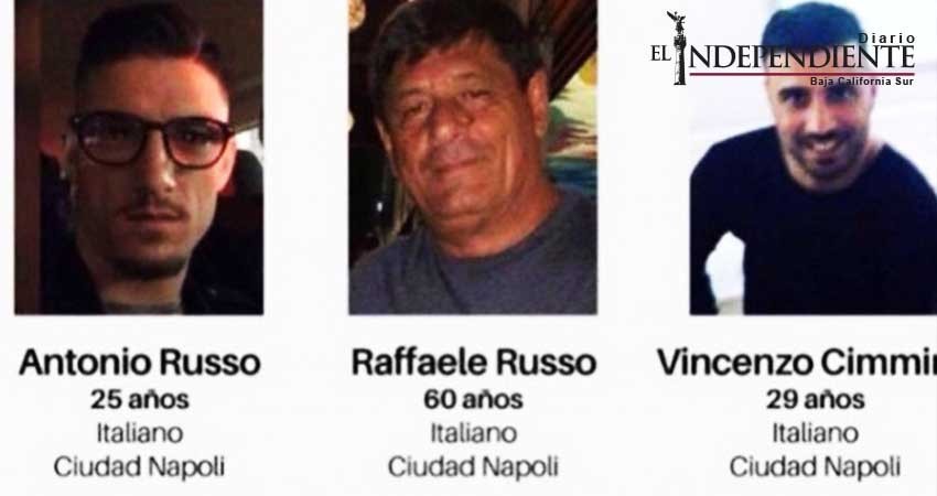 Buscan a los italianos en Jalisco, Colima y Michoacán