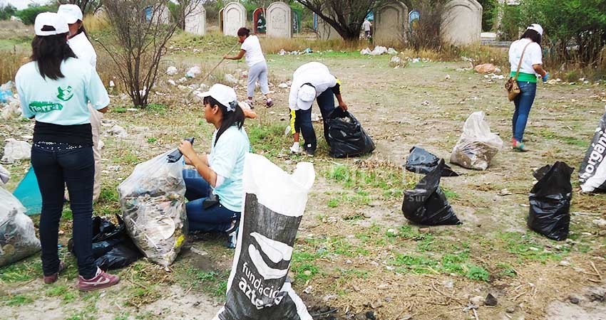Hasta 6 toneladas de basura han levantado durante las campañas “Limpiemos Nuestro México”