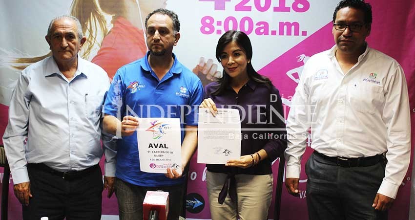 Presentan la 4ta edición de la carrera de la Mujer 5k y 10k