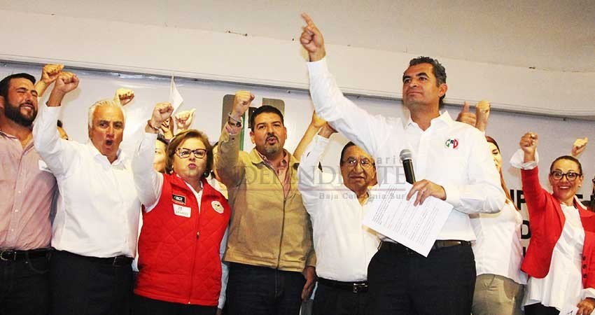 Advierte PRI que ganará elección presidencial con el 40% de los votos