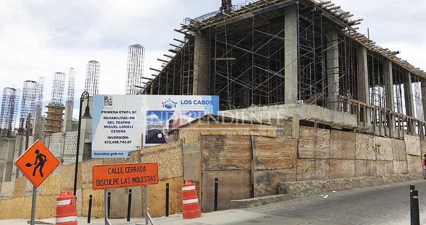 95% de avance obra de remodelación del Teatro de la Ciudad