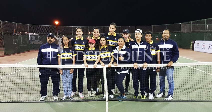 Definida la selección estatal juvenil de tenis de BCS