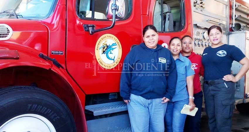 Bomberas de Cabo San Lucas, pieza esencial en la atención a emergencias en la ciudad