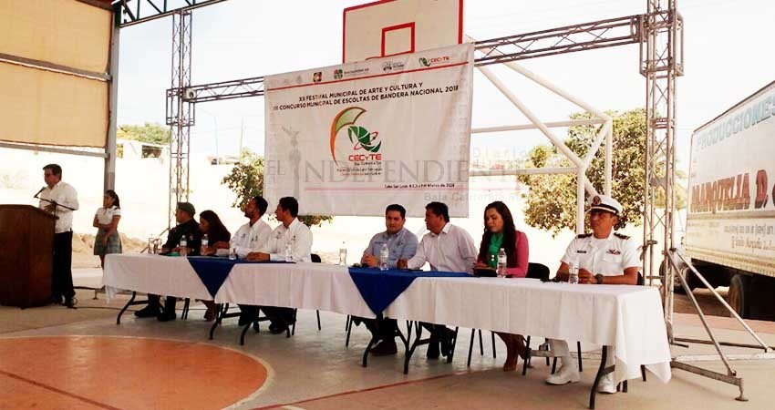 Realiza Cecyte XX Concurso de Arte y Cultura en el municipio de Los Cabos