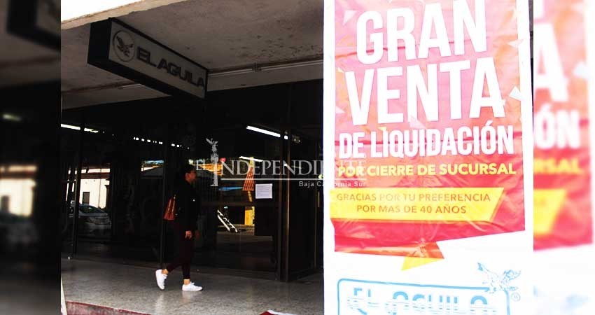 Cierre de tienda Águila puede deberse a que ya no era un negocio rentable: Canaco