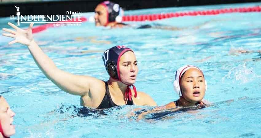 Ivanna Anderson en la preselección nacional de Waterpolo